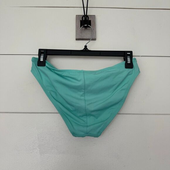 La Blanca Women’s 10 Mint Green Aqua 2 Piece Swim Set Tankini Bikini Bottom - Picture 6 of 8